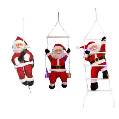 SANTA CLAUS ALPINISTA 60 CM.