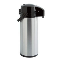 GARRAFA TÉRMICA DE AÇO INOXIDÁVEL DE 1,9 LT. COM DISPENSOR