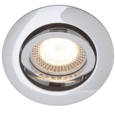 HOLOFOTE SEM LÂMPADA Ø 84MM CROMADA