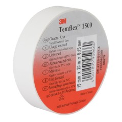 FITA ISOLANTE TEMFLEX. 19MMX20M. BRANCO