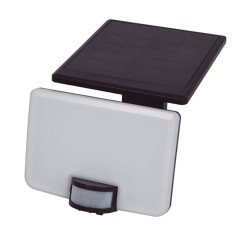HOLOFOTE SOLAR LUNA 8W 800 LÚMENS PRETO