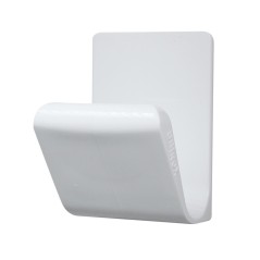 CABIDE ADESIVO. PLASTICO.BLCO. 1UNID.