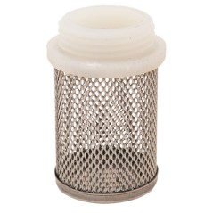 VÁLVULA DE RETENÇÃO DO FILTRO DE AÇO INOXIDÁVEL/NYLON 1".