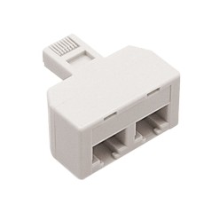 ADAPTADOR DUPLO 1MALE 2HEMBR AXIL