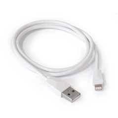 CABO DE LIGAÇÃO USB - ILUMINAÇÃO 1M. BRANCO