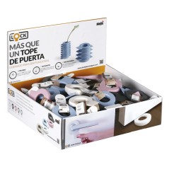 PORTA STOP. MOD. BLOQUEAR. BRANCO.