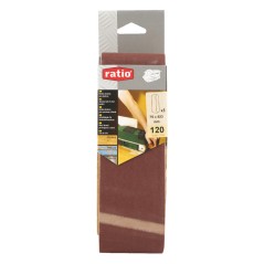 3 CINTAS DE LIXAGEM 75X533MM GR 80 RAZÃO