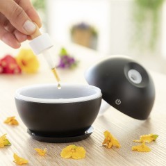MINI DIFUSOR DE AROMA PRETO INOVADOR