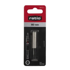 ADAPTADOR DE PONTA MAGNÉTICA EM AÇO INOXIDÁVEL.