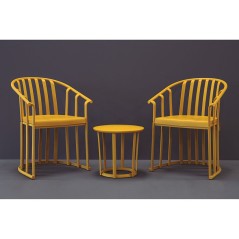 SET RAFF SET TOSCANO. 2 POLTRONAS + MESA