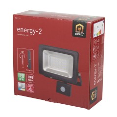 HOLOFOTES LED DE ALTA POTÊNCIA 20W ENERGIA II DETECTAR