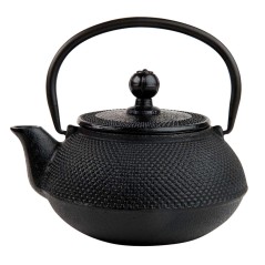 BULE DE FERRO FUNDIDO 0,60 L.PRETO/CASTANHO.