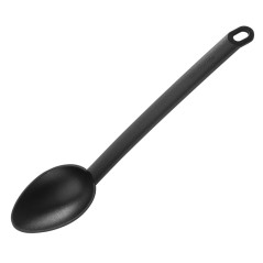 COLHER DE NYLON PRETO PARA SERVIR 30 CM.