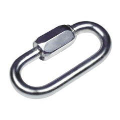 LIGAÇÃO DE UNIÃO EM AÇO INOXIDÁVEL C/ PARAFUSO DE 8 MM 1 PEÇA